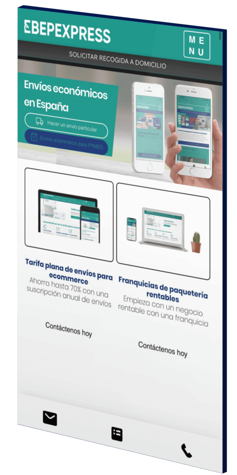 Enviar paquetes EBEP EXPRESS ARGENTINA